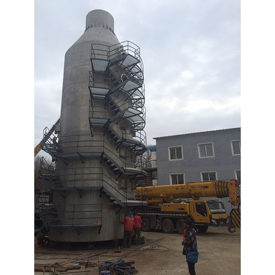 西安北方硝化棉有限公司脫硫吸收塔噴淋層、除霧器安裝工程